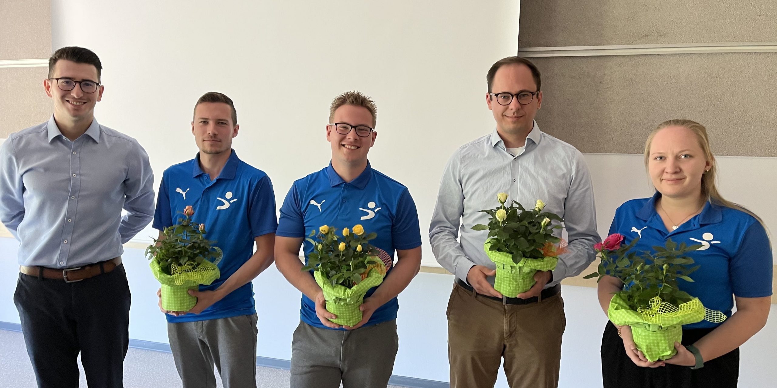 v.l.n.r.: Maximilian Odia, Brandon Schramm, Carlo Hohnstedter, Philipp Loll, Leonore Plunkte v.l.n.r.: Maximilian Odia, Brandon Schramm, Carlo Hohnstedter, Philipp Loll, Leonore Plunkte